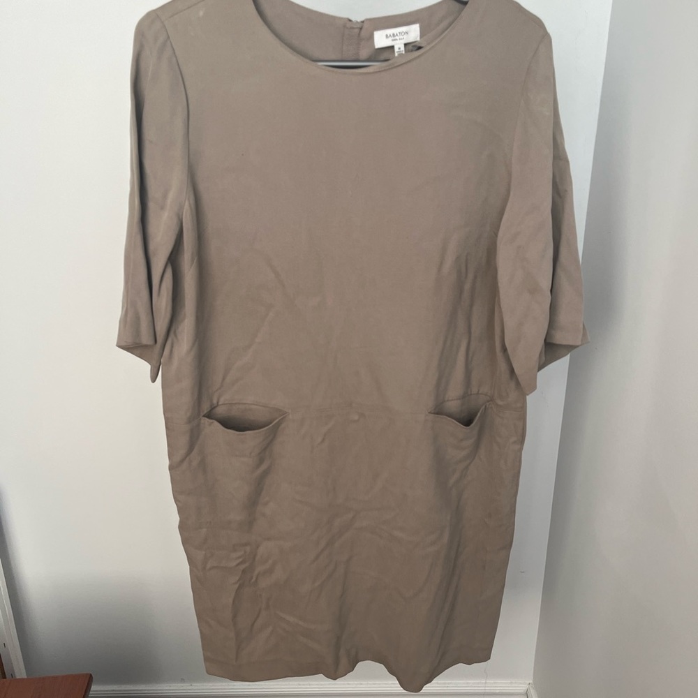 Aritzia Babaton Silk Shift Dress